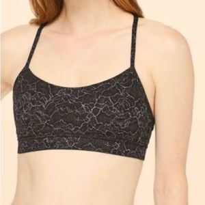 Flow Y Nulu Bra Light Support Landscape Dark Cast Black